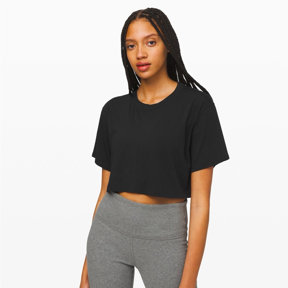 Lululemon All Yours Cropped T-Shirt